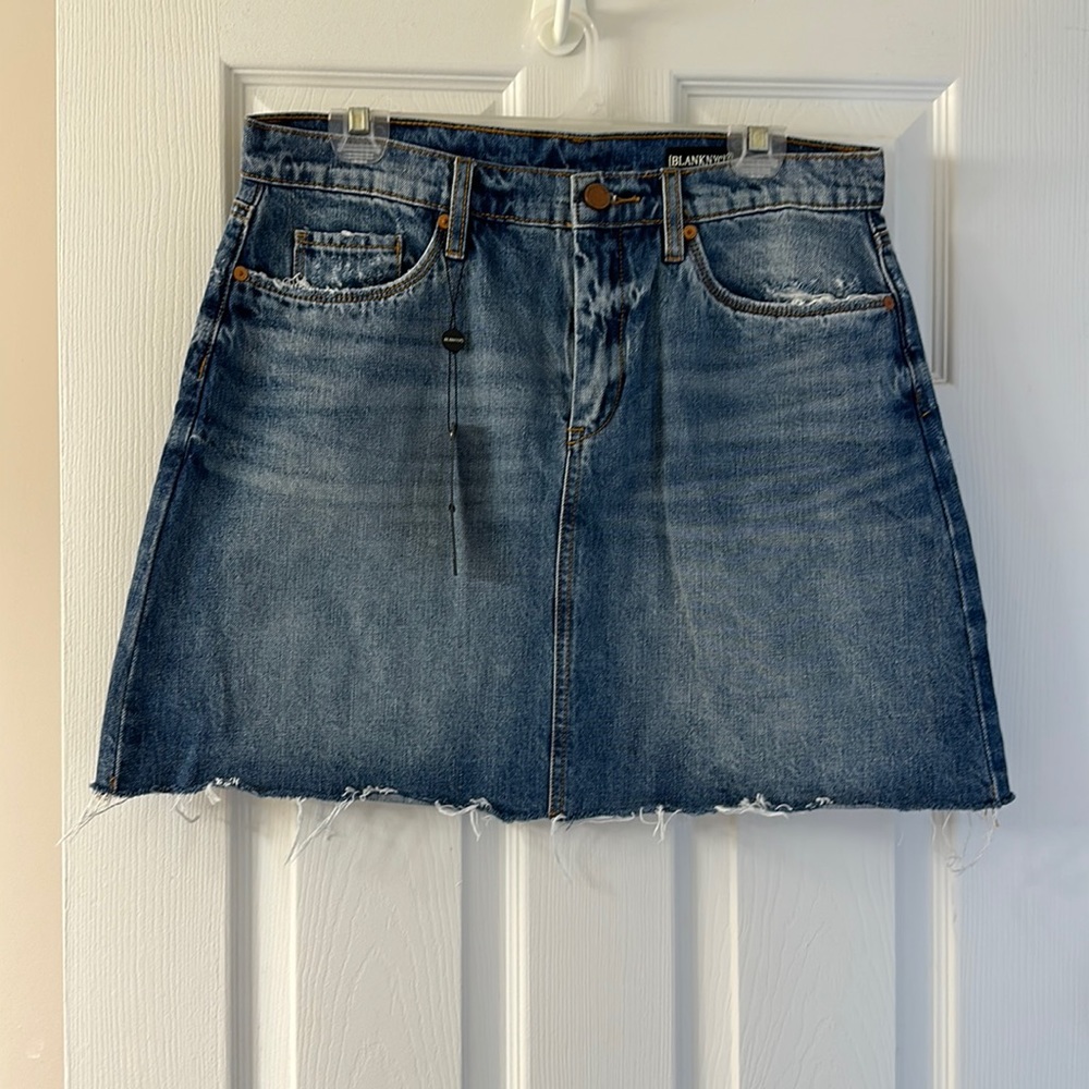 BlankNYC NWT Jean Skirt Size 30